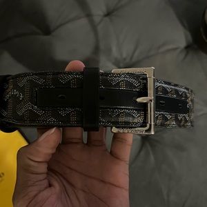 Men Goyard belt